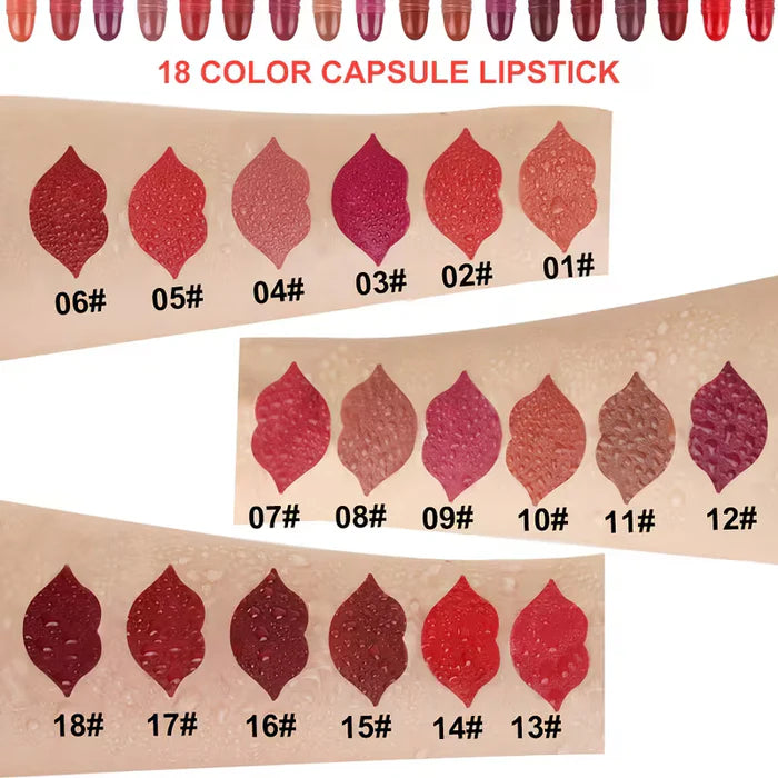 KS-One Matte Lipstick Capsule (Pack of 18)