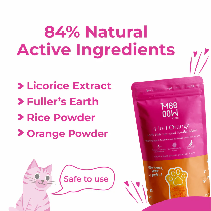 4-in-1 Body Hair Removal Wax Powder Mask (PAINLESS)