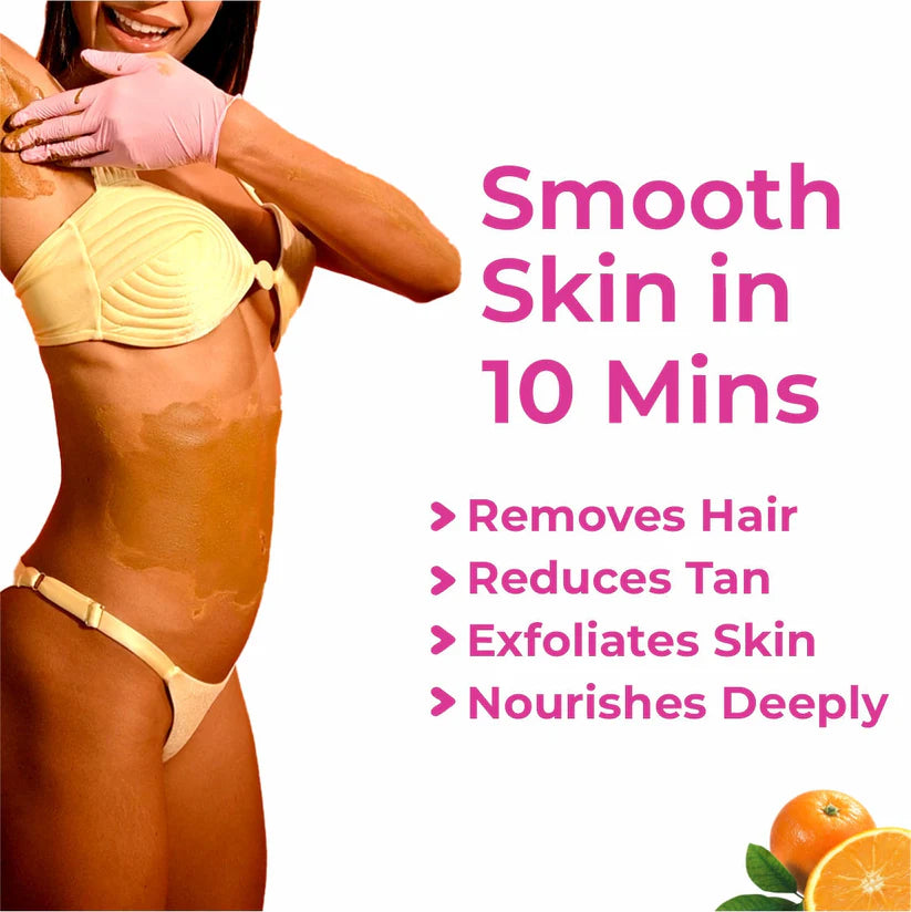 4-in-1 Body Hair Removal Wax Powder Mask (PAINLESS)